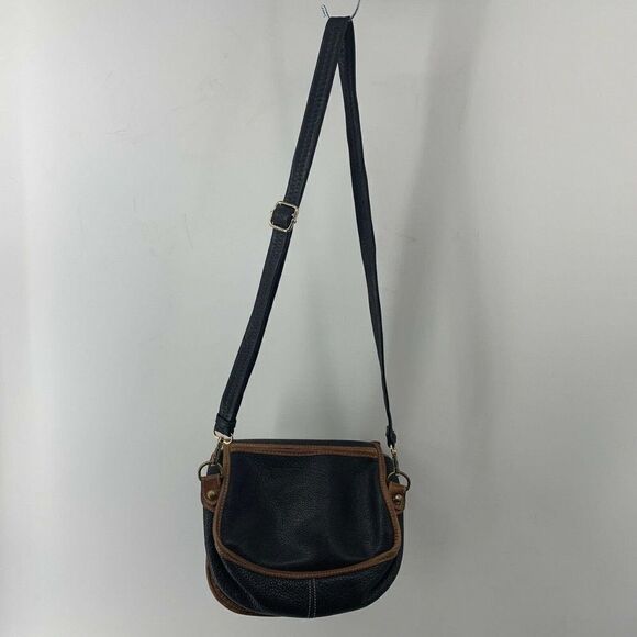 Vintage Circle Y Leather Western Crossbody Bag - Picture 4 of 11